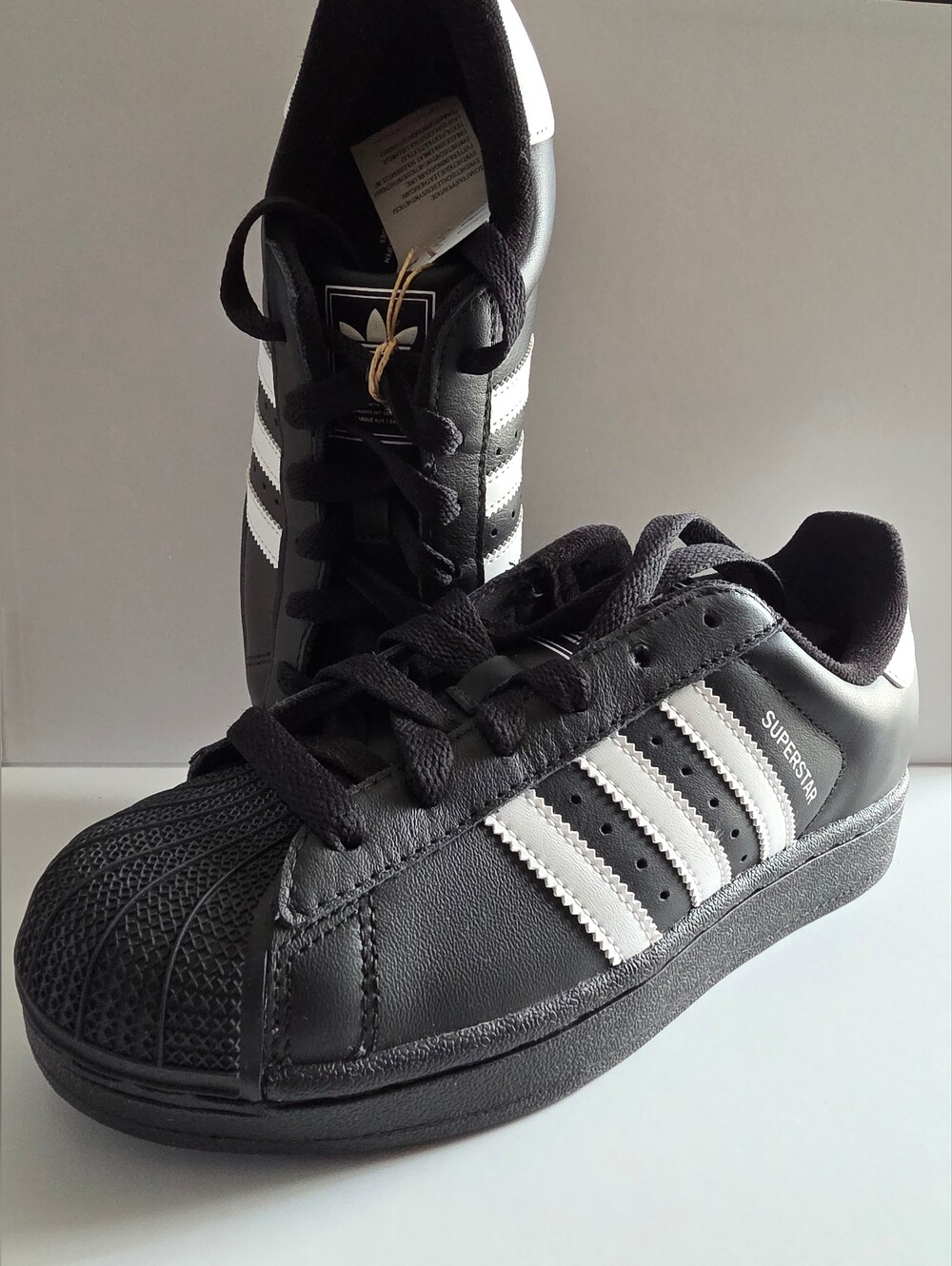 Adidas Superstar II Black Women’s Size 6.5 New With Box